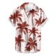 thumbnail image 5 of Camisetas de Lino para Hombres Vintage Bowling Manga Corta Cuello Cubano, Retro Playa Y Verano Hombre Manga Corta Botón Abajo Camisetas, 5 of 6