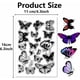 thumbnail image 2 of Sellos transparentes con espécimen de insecto, mariposa, animal volador, mariposas, fondo reutilizable, sello de goma para sellos postales, 2 of 9