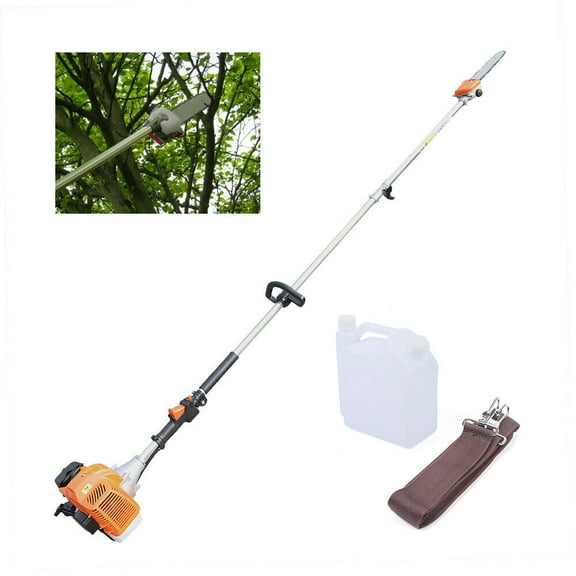 43CC 2-Stroke Gas Powered Pole Saw Cordless Chainsaws Tree Trimmer Tool