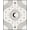 Black, Pattern 1, variant on Design&I 8'x10' Washable Area Rug Extra Large Skid-Resistant Low Profile Black White Celestial Motif with Curved Lines Elegant Design, for Living Room, Family