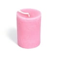 thumbnail image 2 of BeeTheLight Beeswax Pillar Candle - 100% Pure Bees Wax - Choose Your Size and Color - 54 Hour Burn Time - Fits 3x4 Holder - Unscented - Natural Light Honey Scent (Pink Sunset, Medium), 2 of 7