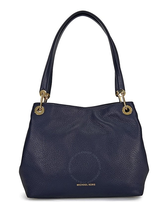raven large leather shoulder bag