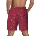 thumbnail image 2 of Lsque Mens Swim Trunks African Women Bearing Clay Pots Pattern - Bathing Suit Compression Liner - Beach Swim Shorts Swimwear - (S-3XL) - Stretch Quick Dry -Medium, 2 of 9