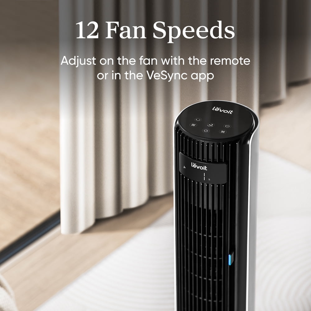 Levoit Classic 42-inch Smart Tower Fan White