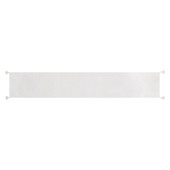 Better Homes & Gardens Chunky Woven Table Runner - White - 14" x 90" - 100% Cotton