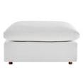 thumbnail image 5 of Modway Commix Down Filled Overstuffed Performance Velvet Ottoman in White, 5 of 8