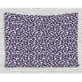 thumbnail image 1 of Fruit Tapestry, Pattern with Abstract Figs in Purple Shades Healthy Eating Dieting, Wall Hanging for Bedroom Living Room Dorm Decor, 80W X 60L Inches, Blue Violet Purple Ivory, by Ambesonne, 1 of 2