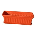 thumbnail image 2 of jinwen Flower Pot Vegetable Planting Box Window Box Planter for Deck Porch Entrance Brick Red, 2 of 9