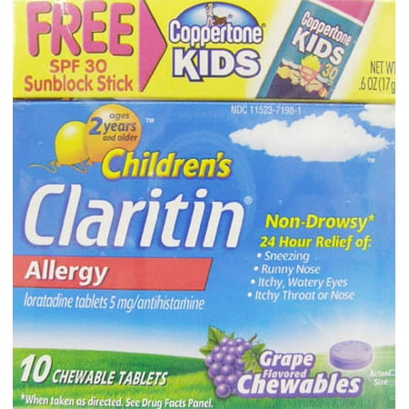 Children's Claritin Grape Non-Drowsy Allergy Liquid, 5 mg