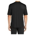 thumbnail image 2 of Mens Short Sleeve Performance Tall PosiCharge Competitor Polyester Tee Black 2XLT, 2 of 6