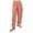 Red, variant on Straight Leg Pants for Women Straight Leg Comfy Elastic Waist Casual Trousers