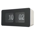 thumbnail image 2 of Reloj abatible hacia abajo, relojes de pared digitales de escritorio, barrido silencioso automático sin cicatrices, blanco, 2 of 5