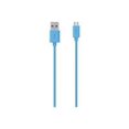 thumbnail image 2 of Belkin (F2CU012bt04 - BLU) 4Ft Charge/Sync Cable for Micro USB Devices - Blue, 2 of 7
