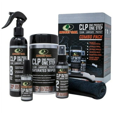 Mossy Oak CLP Gun Cleaning Oil Bundle Box - CLP Gun Lubricant - Firearm Maintenance - Rust Preventative - For Fine Firearms & Sporting Equipment