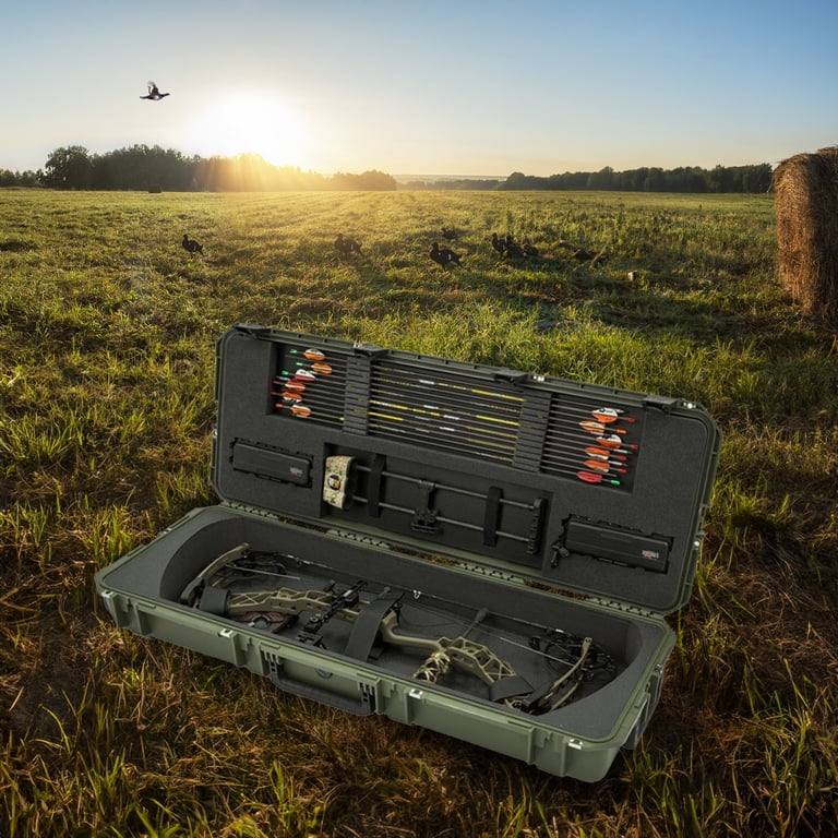 SKB Cases iSeries 4214 Archery Hunting Bow Case, Hard Exterior