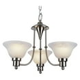 thumbnail image 2 of Trans Globe Lighting - Three Light Chandelier-Weathered Bronze Finish, 2 of 2