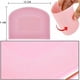 thumbnail image 2 of Rascador de masa de plástico, Cuerno de repostería, Cortador de masa, Rascador de repostería de plástico de 2 piezas, Espátulas de pan para cocina, Repostería, Panqueques, 12x9,5 cm (Rosa+Blanco) TUNC Sencillez, 2 of 5