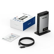 Dock Station 140W charge USB Dock with 8K HDMI/DisplayPort, RJ45, 10Gbps USB, SD/TF for M1/M2/M3&Win