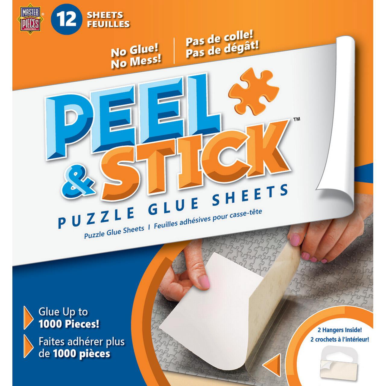 Details about   Adhesive Smart Puzzle Glue Sheets 8 Sheets per Pack