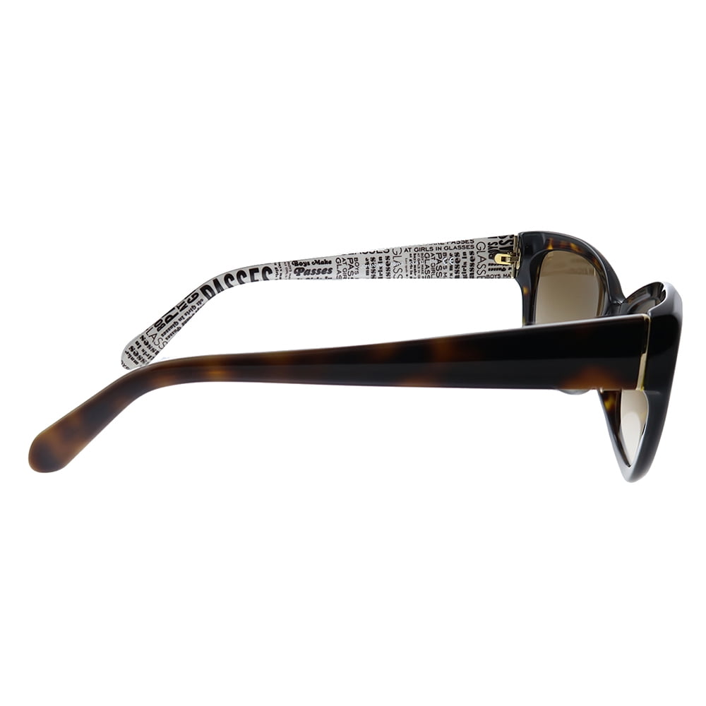 Kate Spade JOHANNA/S 008600 53mm Rectangle Sunglasses Women's Tortoise