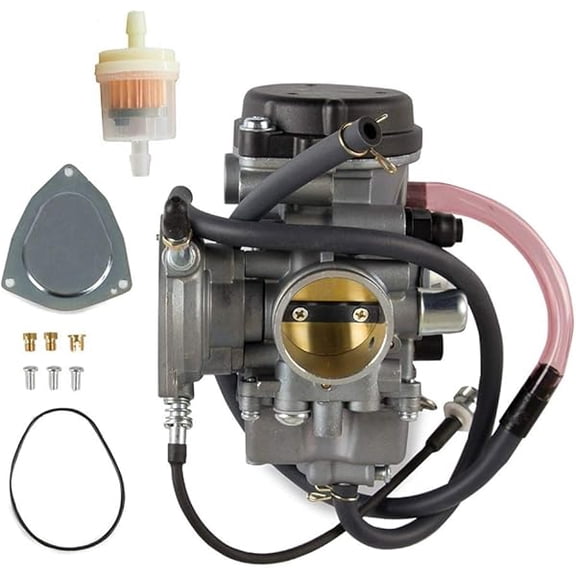 ATV Carburetor Replacement for Grizzly 350 400 450 Big Bear 250 400 Kodiak 400 450 Wolverine 350 450 Bruin 250 350, Smooth Idle