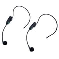 thumbnail image 3 of MYG 2.4G 2 Channels Wireless Headset Mic 50M Range For Speaker Voice Teaching Yoga, 3 of 10