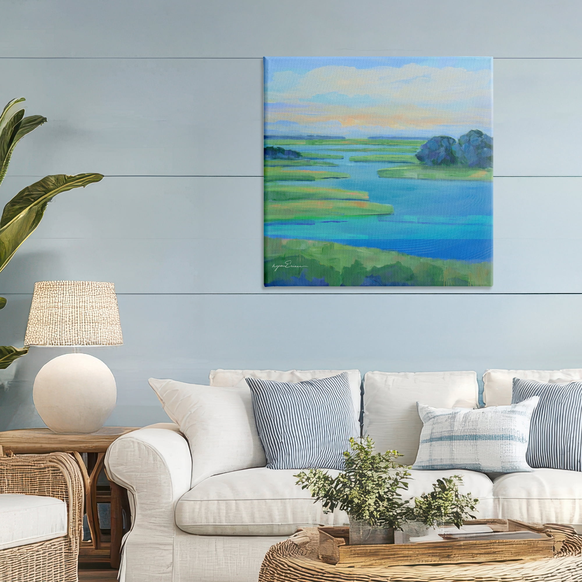 Stupell Industries Scenic Scarborough Marshes Canvas Wall Art, design by Lynn Ericson Fine Art