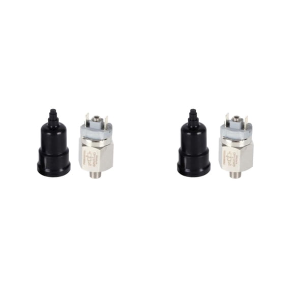 Riwesomey Interruptor de presión Compresor Controlador automático Reparación de cables pequeños Piezas de repuesto Accesorios QPM11-NO-01 QPM11-NO abrir SNS 1 2piezas