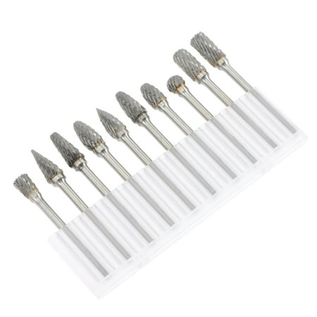 

10 Pcs Wood Carving Bits Rotary File Disc Diamond Grinding Wheel Rotating Files Root Stainless Steel