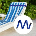 thumbnail image 1 of Bandas para toallas perfecl correas de nailon soporte para toallas de playa azul, 1 of 8