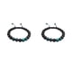 thumbnail image 4 of Pulseras a juego de moda Minnieouse negro mate rocas de para hombre cuentas de oración de energía accesorios de mujer regalos para hombres Type7 NO7, 4 of 6