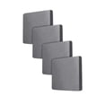 thumbnail image 3 of 4 Piezas Funda de Cojín para Sofá Elástica Protector de Muebles Decorativa para Sala de Estar Material Seda de Leche Adecuada para Uso en Hogar Oficin Gris, 3 of 8