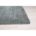 thumbnail image 3 of EORC Gray Hand Knotted Wool Modern Modern Loom Rug, 3' x 5', 3 of 4