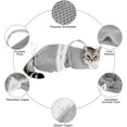 thumbnail image 2 of Cat Bathing Bag Adjustable Cat Grooming Net Bag Anti-bite & Anti-Scratch Cat Bath Washing Restraint Bag, Breathable Mesh Cat Grooming Bag for Shower, Nail Trimming, Injection, 2 of 9