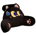 thumbnail image 5 of Cojín de bolsa suave de noche de ojos grandes, extraíble y lavable, para silla de oficina de niña, almohada lumbar, sofá, almohada de balcón, 5 of 5