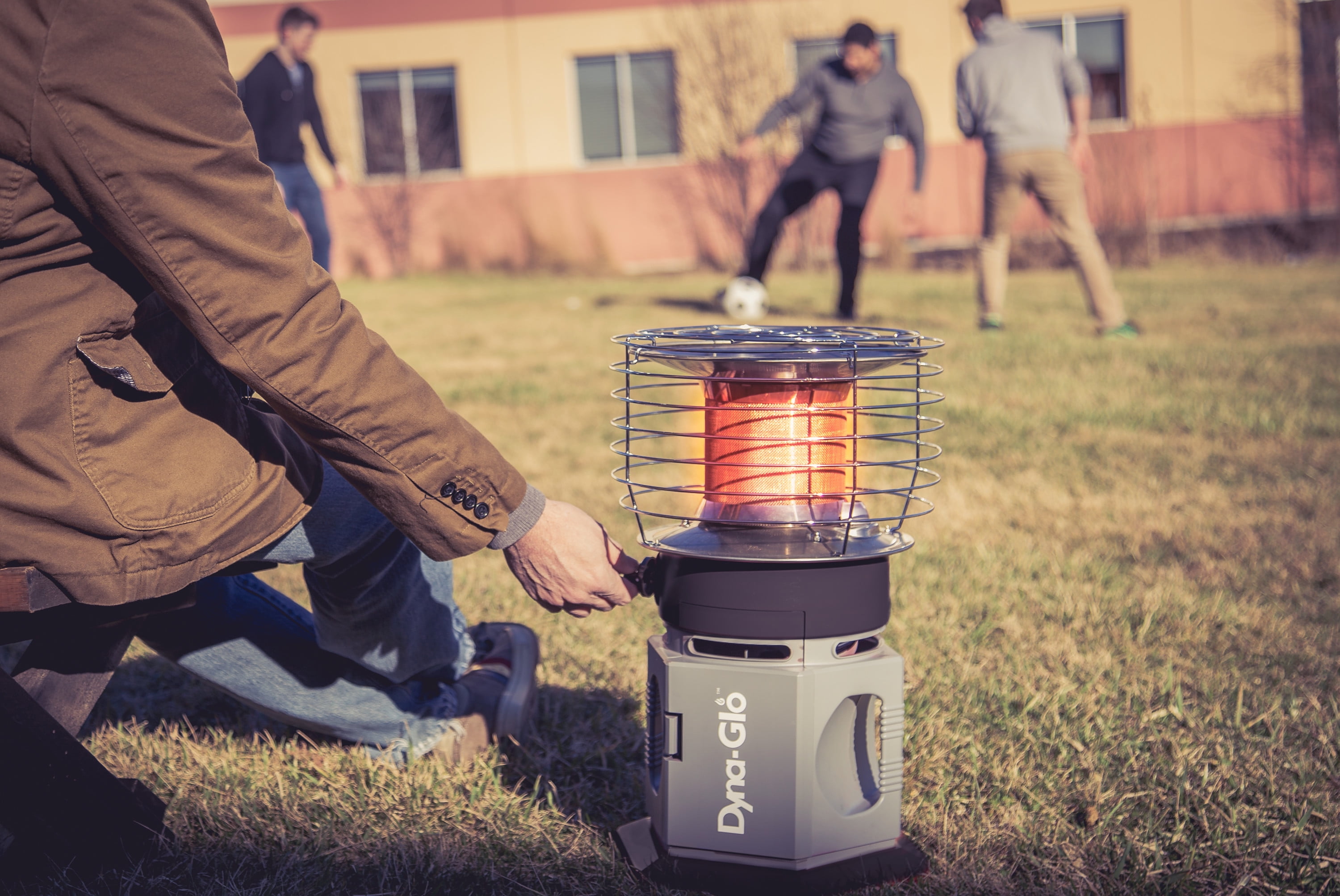 Dyna-Glo HA2360BK Table Black Propane Patio Heater - Walmart.com