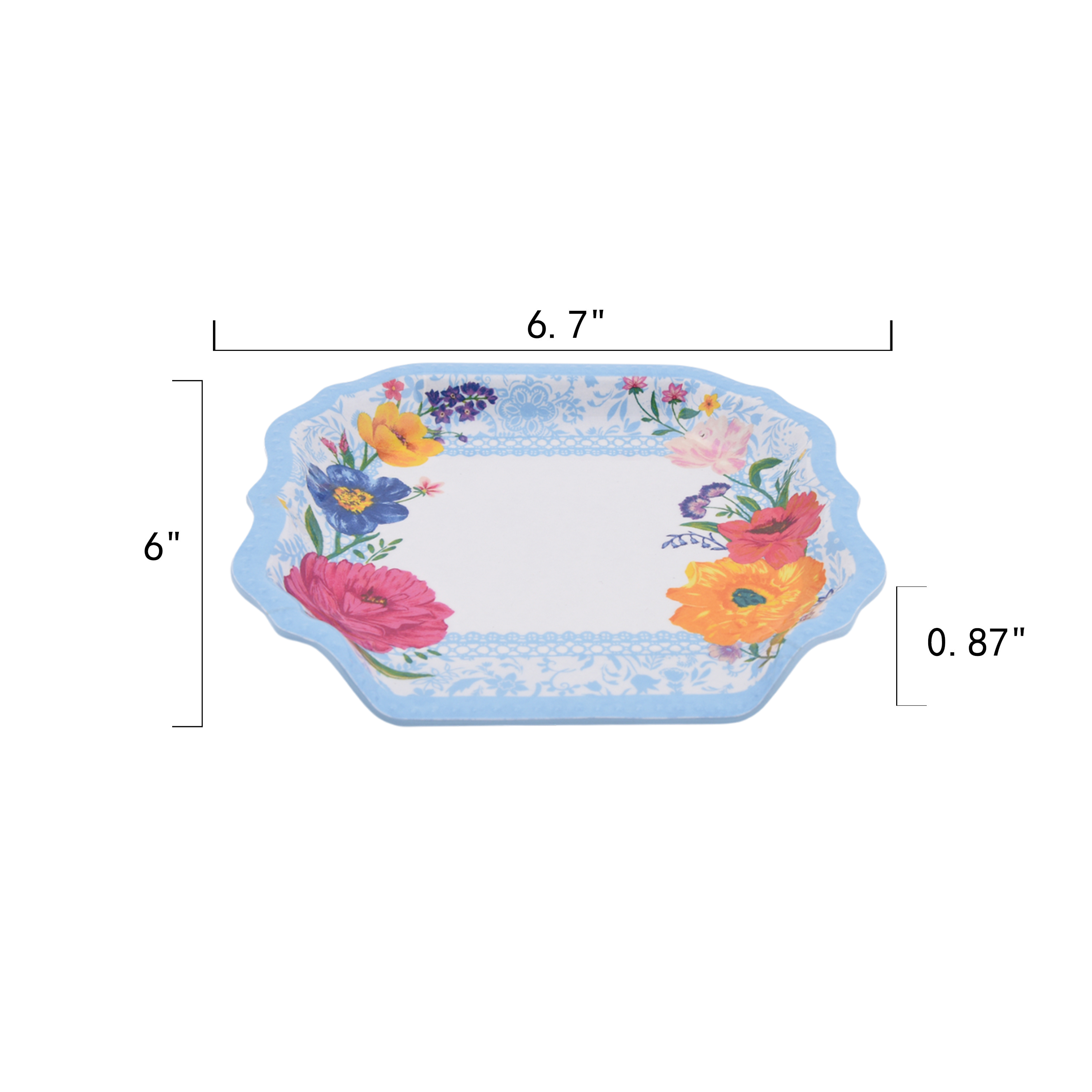 The Pioneer Woman Melamine Spoon Rest, Brilliant Blooms
