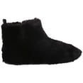 thumbnail image 1 of Fitflop Womens Furry Slipper Bootie Shoes, All Black, US 10, 1 of 6