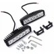 thumbnail image 1 of Luz de trabajo LED de 18 W, 12 V, 24 V, resistente al agua, barra de luz de trabajo delgada, lámpara para barco, camión, coche, SUV, ATV, 4x4, todoterreno, 1 of 5