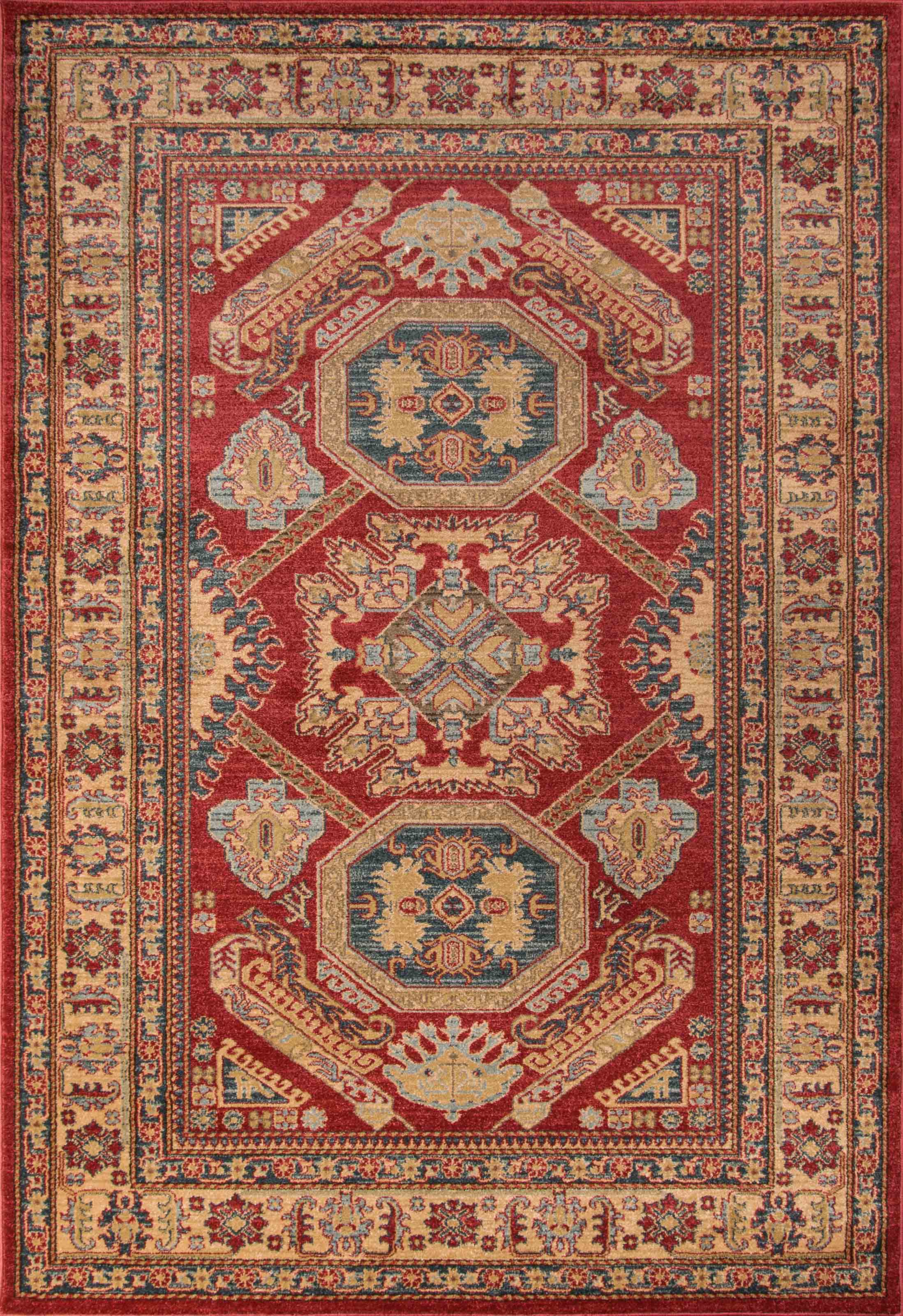 ECARPET Aisha Traditional Area Rug for Living Room, Bedroom, Dining Room, Entrance, Hallway and More.