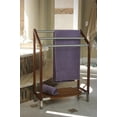 thumbnail image 3 of The Original Sula™ Versatile Teak & Stainless Towel Racka, 3 of 4