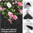 thumbnail image 3 of Pioneer Flower Floral Print Pattern Kitchen Rugs Sets Of 3,Kitchen Runner Rugs Non Skid Washable,Decorative Kitchen Floor Mats for Kitchen,Sink,Laundry,17"x30"+ 17"x47" + 17"x59", 3 of 6