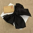thumbnail image 2 of Black Satin Fabric Ribbon 8 Inch x 25yd, 2 of 7