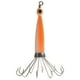 thumbnail image 1 of Squid Jig Pesca Señuelo Gancho Pulpo Sea Boat Hard Bait (Luminoso 10 Claw) Naranja Hugtrwg Para estrenar, 1 of 2