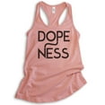thumbnail image 1 of Dopeness Tank Top, Ladies Racerback Tank Top, Hipster Tank, Dope Tank, Cool Tank, Desert Pink, X-Large, 1 of 3