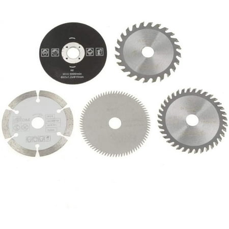 

Yoluxingy Circular saw blades set 5Pcs 85mm Inner Diameter 15mm Mini Carbide Circular Saw Blade for cutting machines electric hand saws sliding table saws C2574
