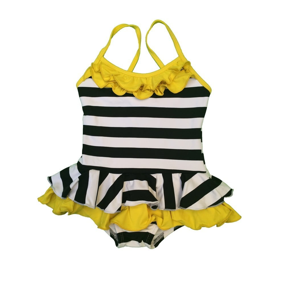 yellow swimsuit walmart