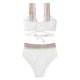 thumbnail image 4 of Traje de baño para mujer Traje de baño vintage estampado para mujer Traje de baño conservador Falda de playa estampada para mujer Traje de baño Bikini Trajes de baño para mujer, 4 of 5