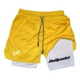 thumbnail image 1 of Short Deportivo Hombre Gym 2 En 1 Bolsa Movil Mod Bullpadel, 1 of 5