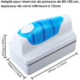 thumbnail image 5 of 1 x Aquarium Cleaning Brush Magnetic Glass Algae Scraper, 5 of 5